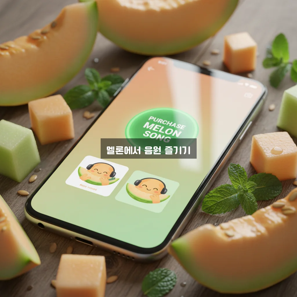 멜론 음원 구매 관련 이미지 1