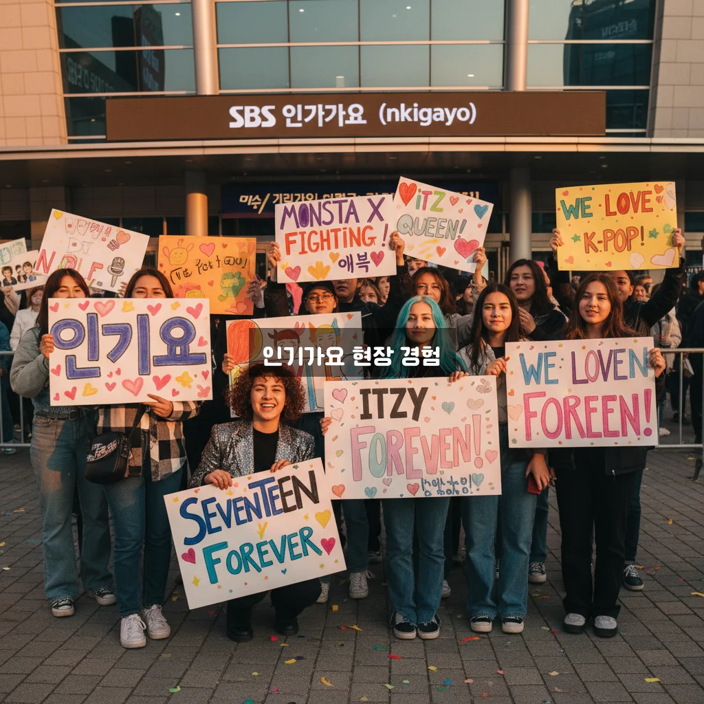 인기가요 방청신청 관련 이미지 1