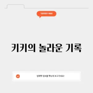 키키 1위