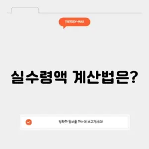 월급계산기 실수령액