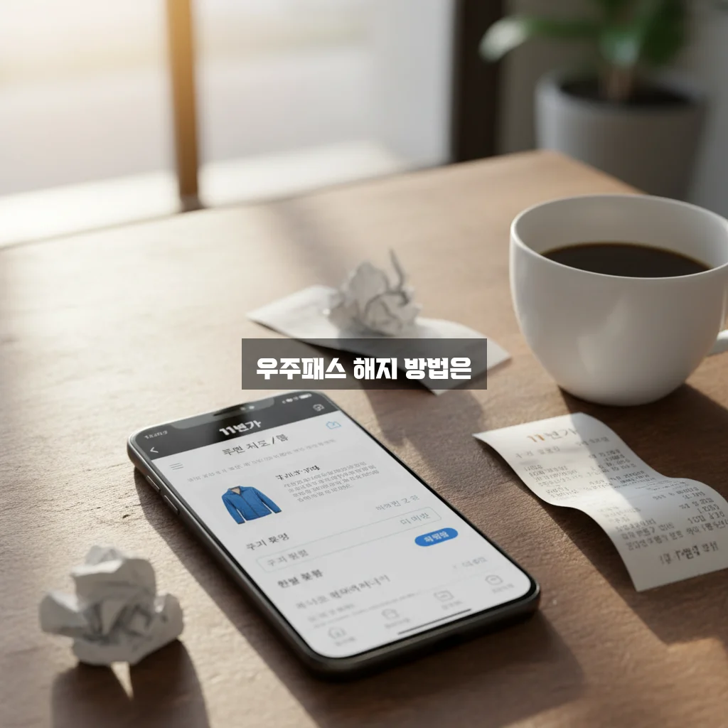 11번가 우주패스 해지 및 환불 관련 이미지 1