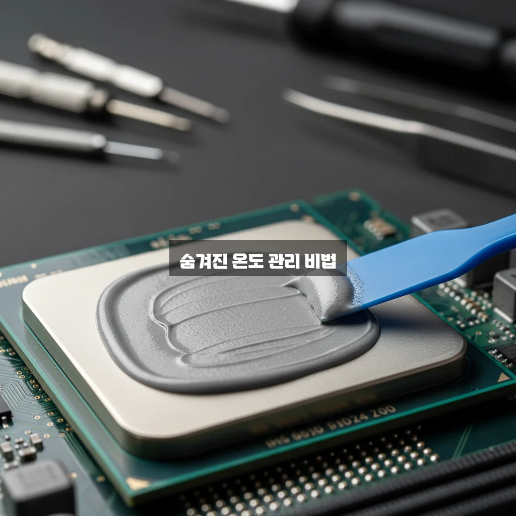 CPU 온도 확인 및 낮추는 법 (서멀구리스) 관련 이미지 1