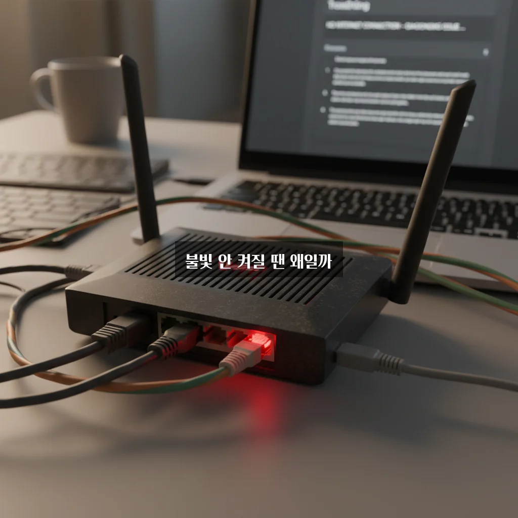 공유기 인터넷 불 안 들어옴 해결 관련 이미지 2