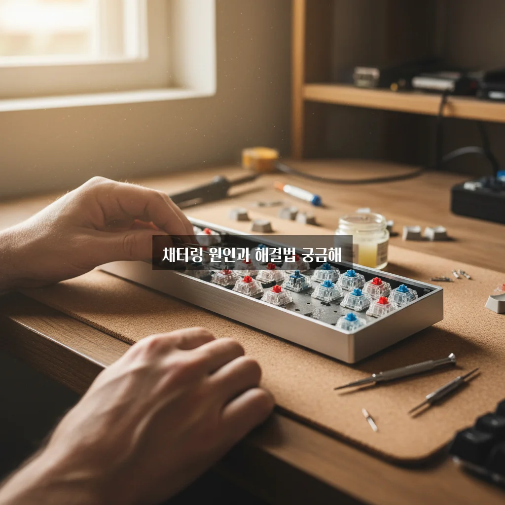 기계식 키보드 채터링(중복 입력) 수리 관련 이미지 2