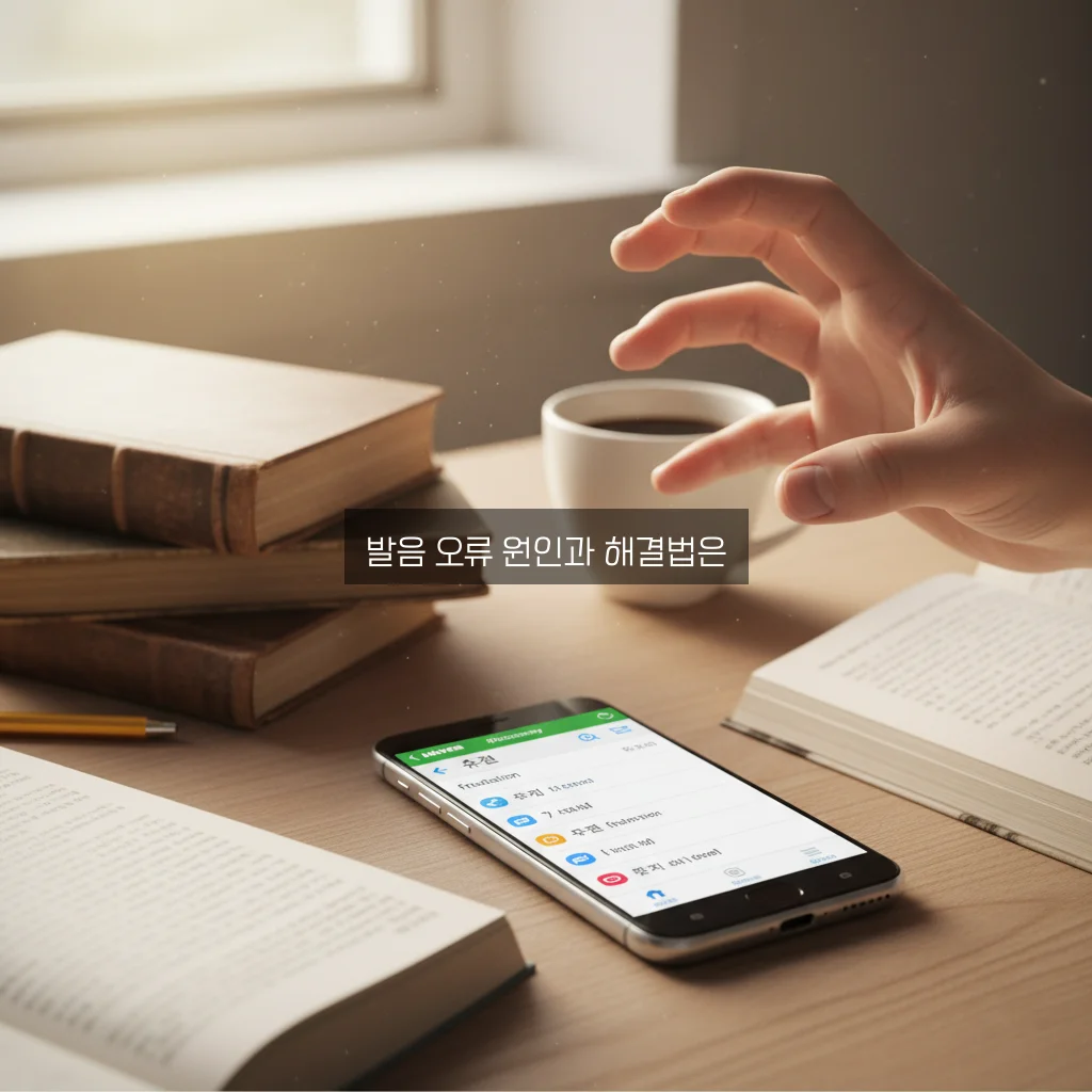 네이버 사전 발음 듣기 안됨 관련 이미지 2