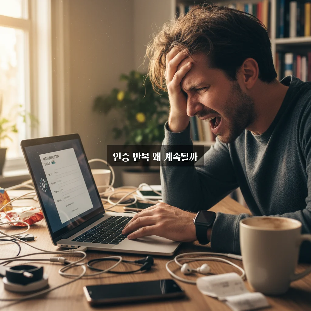 넷플릭스 성인 인증 무한 반복 해결 관련 이미지 1