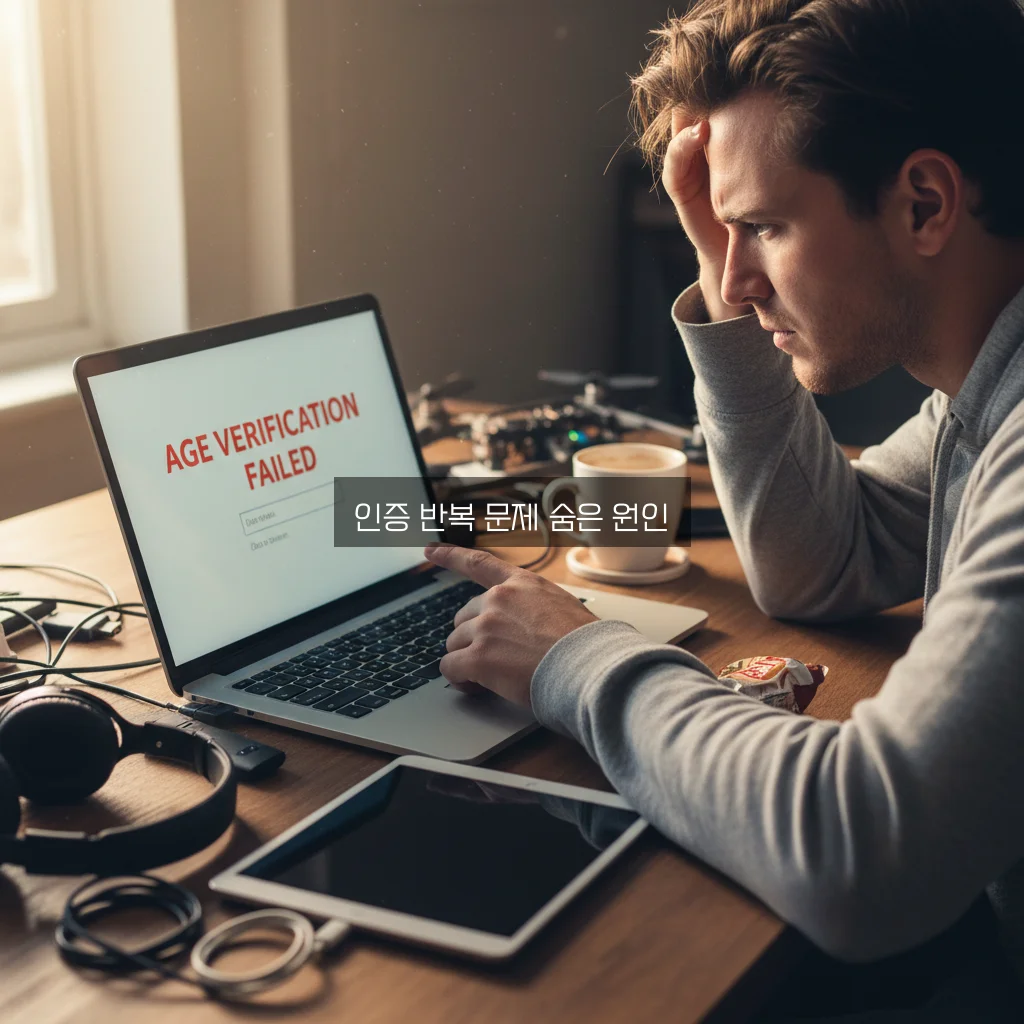 넷플릭스 성인 인증 무한 반복 해결 관련 이미지 2
