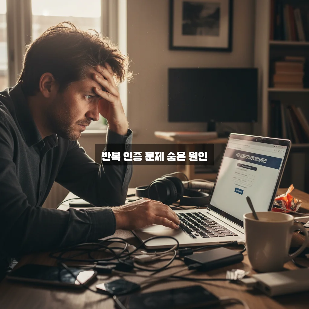 넷플릭스 성인 인증 무한 반복 해결 관련 이미지 3