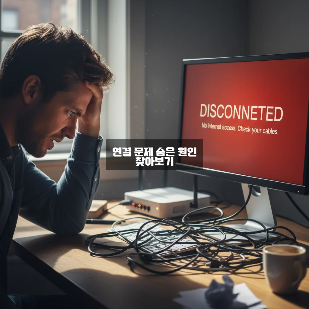 랜선 연결했는데 인터넷 안됨 (단선 확인) 관련 이미지 3