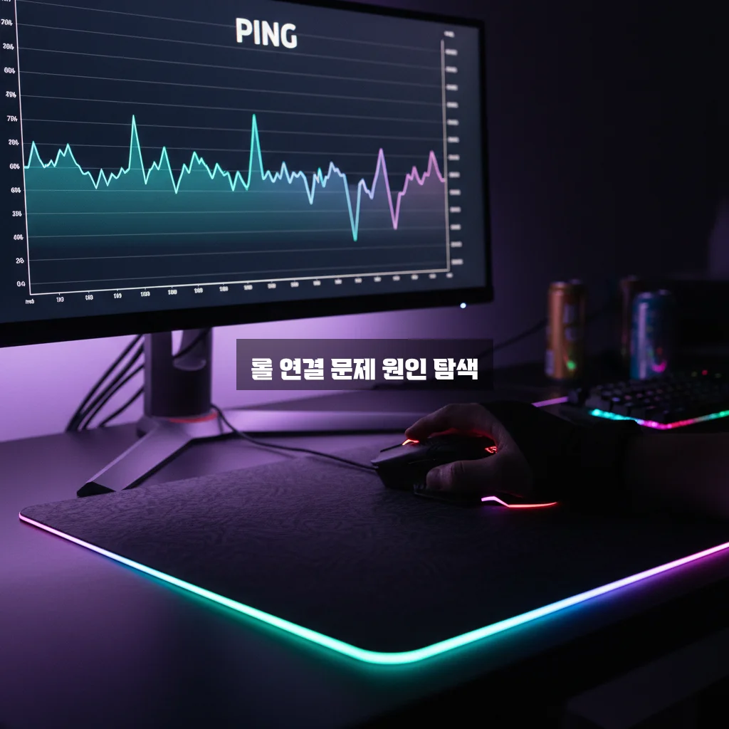 롤 핑 튐 현상 및 반응 속도 느림 관련 이미지 3