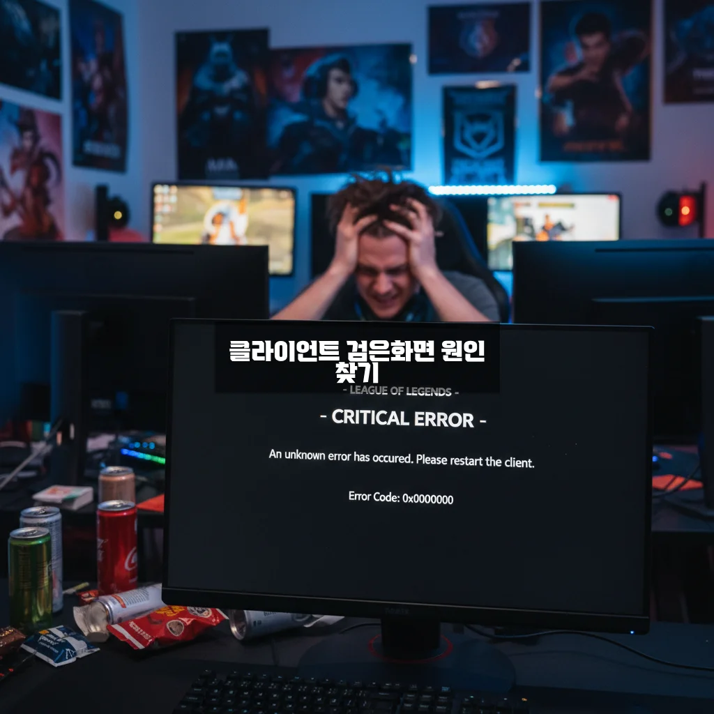 롤(LoL) 접속 불가 검은 화면 (클라이언트) 관련 이미지 3