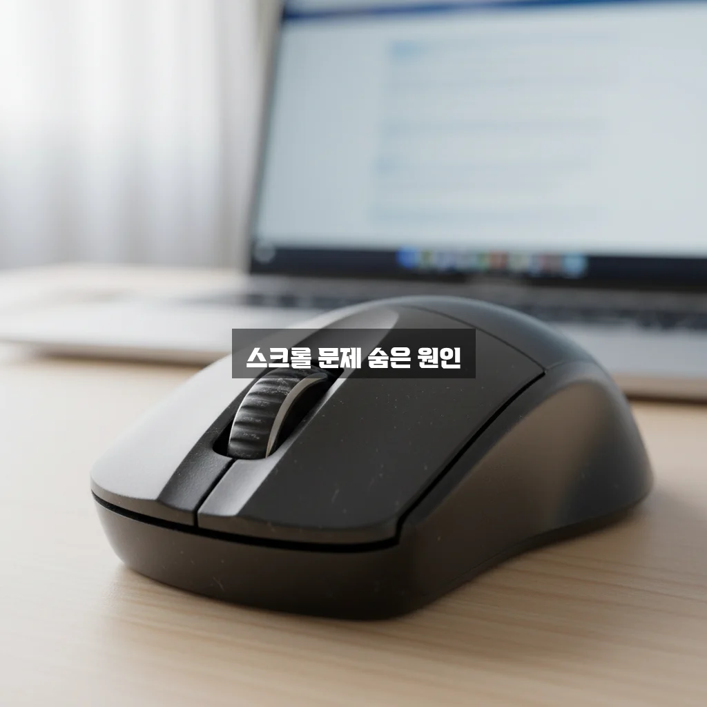 마우스 휠 헛돔 및 스크롤 오류 관련 이미지 2
