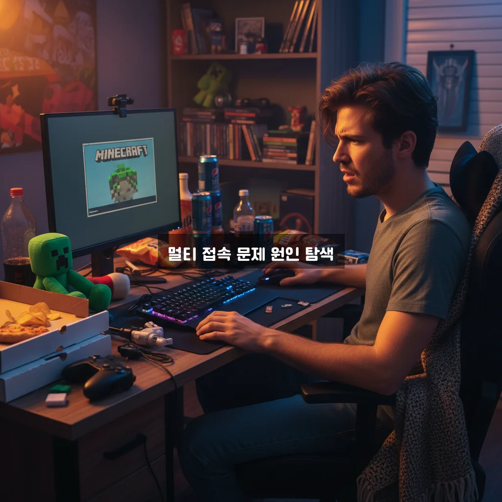 마인크래프트 멀티 서버 접속 불가 관련 이미지 1
