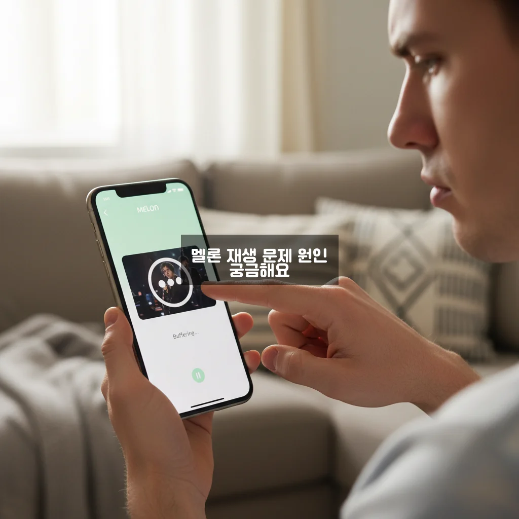 멜론 스트리밍 끊김 및 오프라인 재생 오류 관련 이미지 2