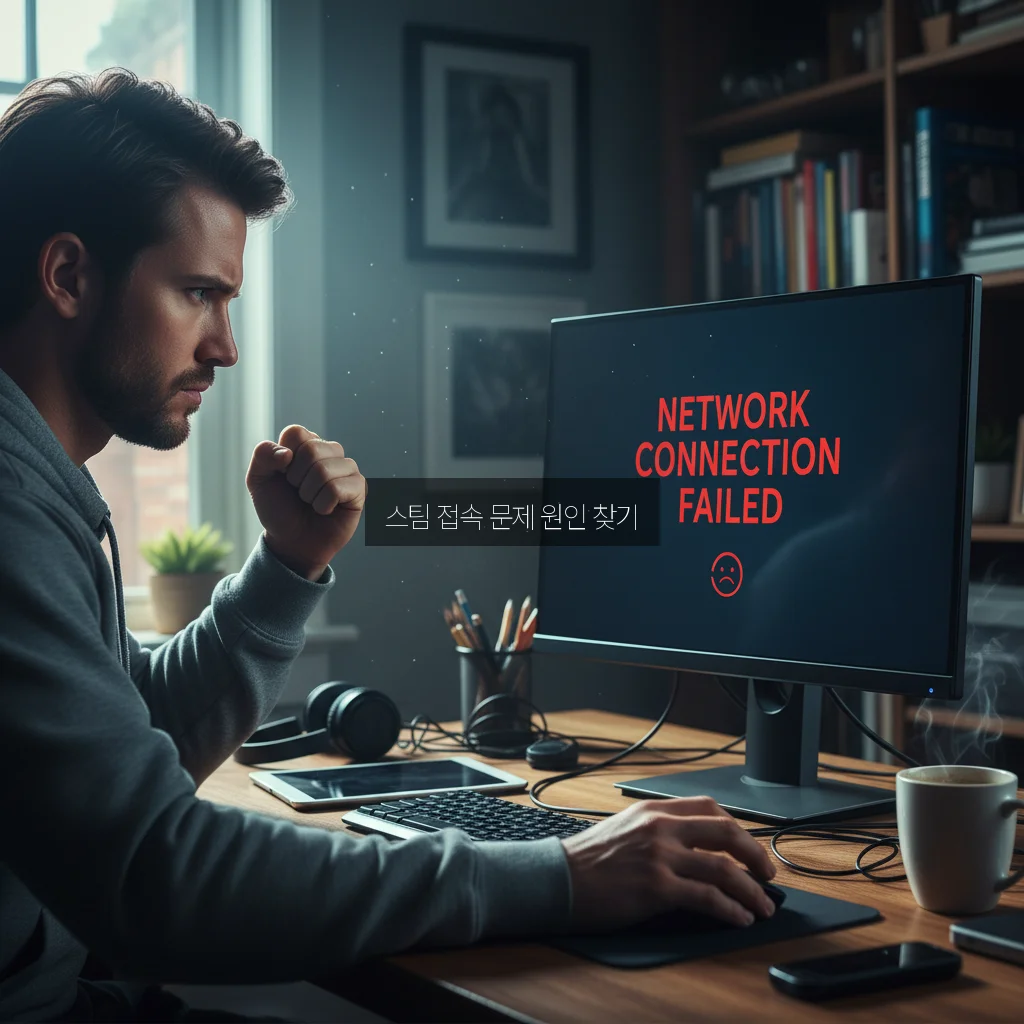 스팀 로그인 실패 