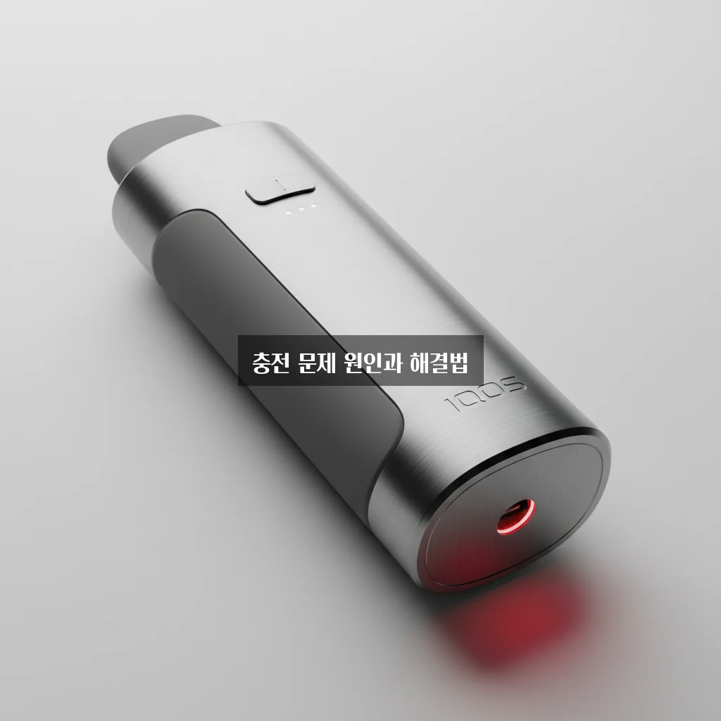 아이코스 충전 안됨 및 빨간불 깜빡임 관련 이미지 1
