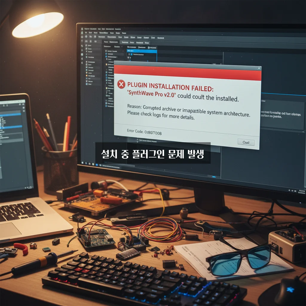 아프리카TV 설치 오류 및 플러그인 관련 이미지 2