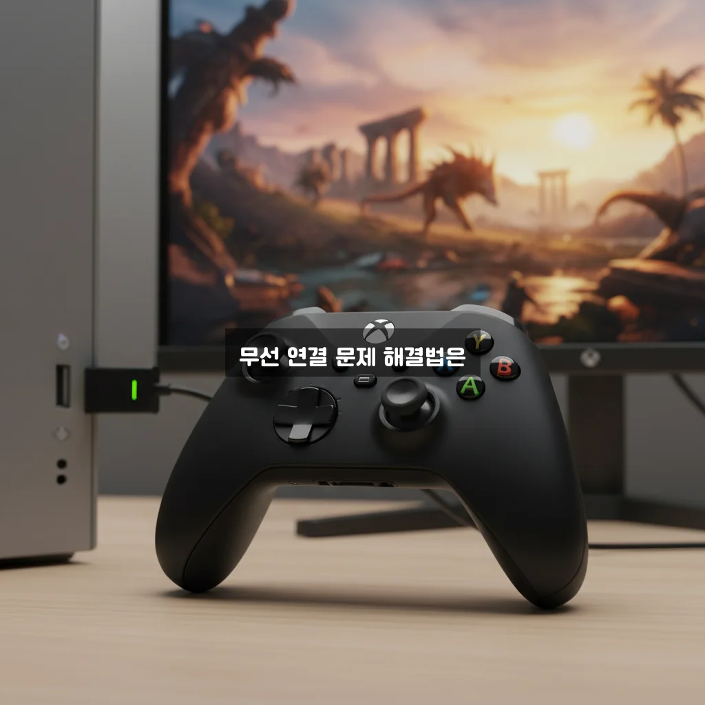 엑스박스 패드 PC 연결 안됨 (무선 리시버) 관련 이미지 1