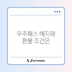 11번가 우주패스 해지 및 환불