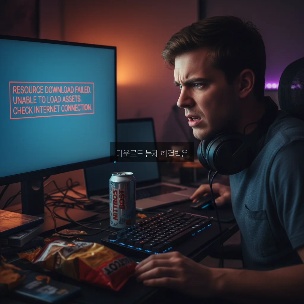 원신 리소스 다운로드 실패 및 용량 부족 관련 이미지 3