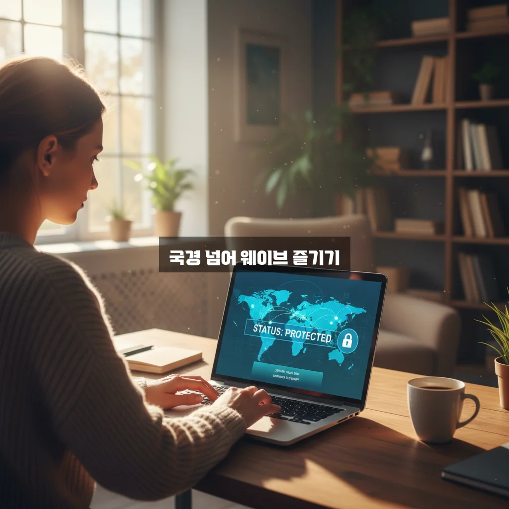 웨이브(Wavve) 해외 접속 차단 우회 관련 이미지 3