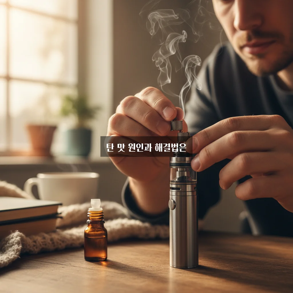 전자담배 탄 맛 날 때 코일 교체 관련 이미지 1