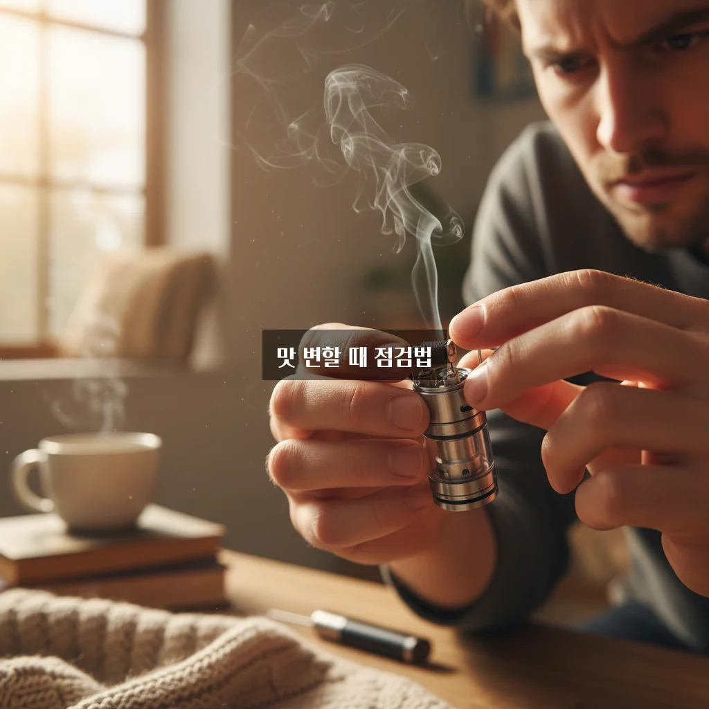 전자담배 탄 맛 날 때 코일 교체 관련 이미지 2