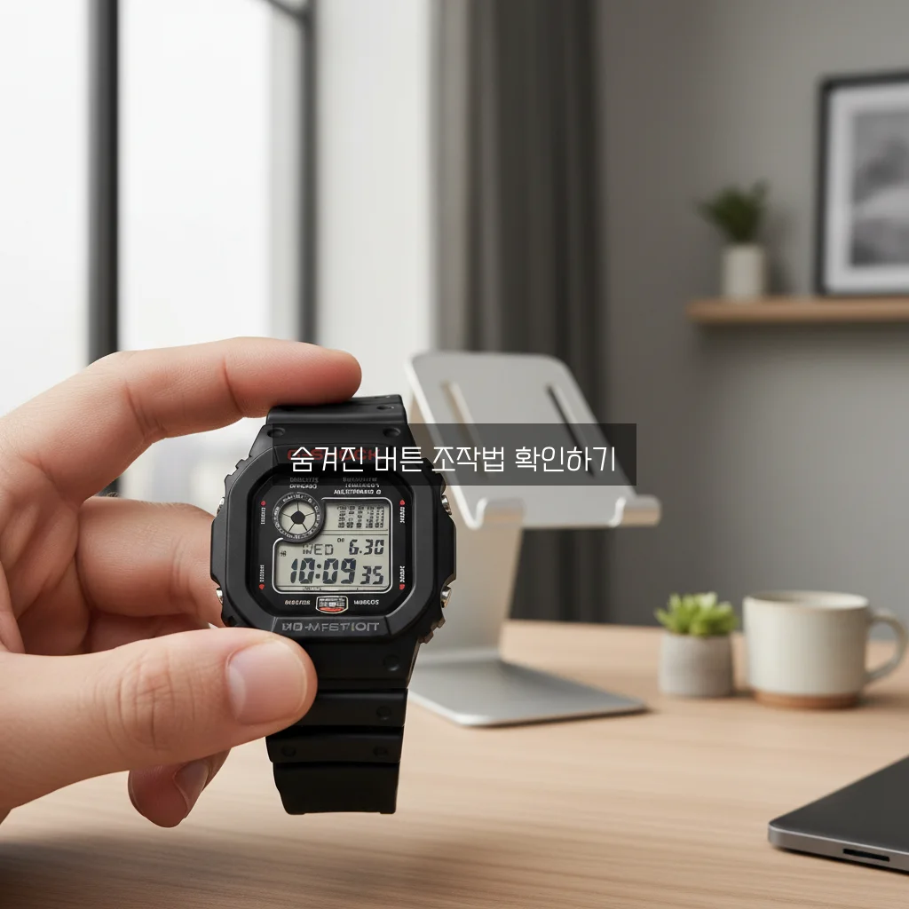 전자시계 시간 맞추는 법 (카시오) 관련 이미지 2