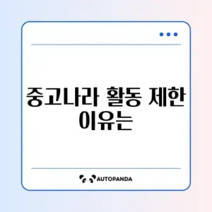 중고나라 카페 글쓰기 제한 및 활동 정지