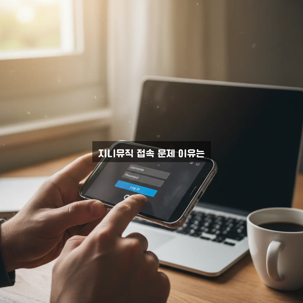 지니뮤직 로그인 풀림 및 중복 로그인 관련 이미지 2