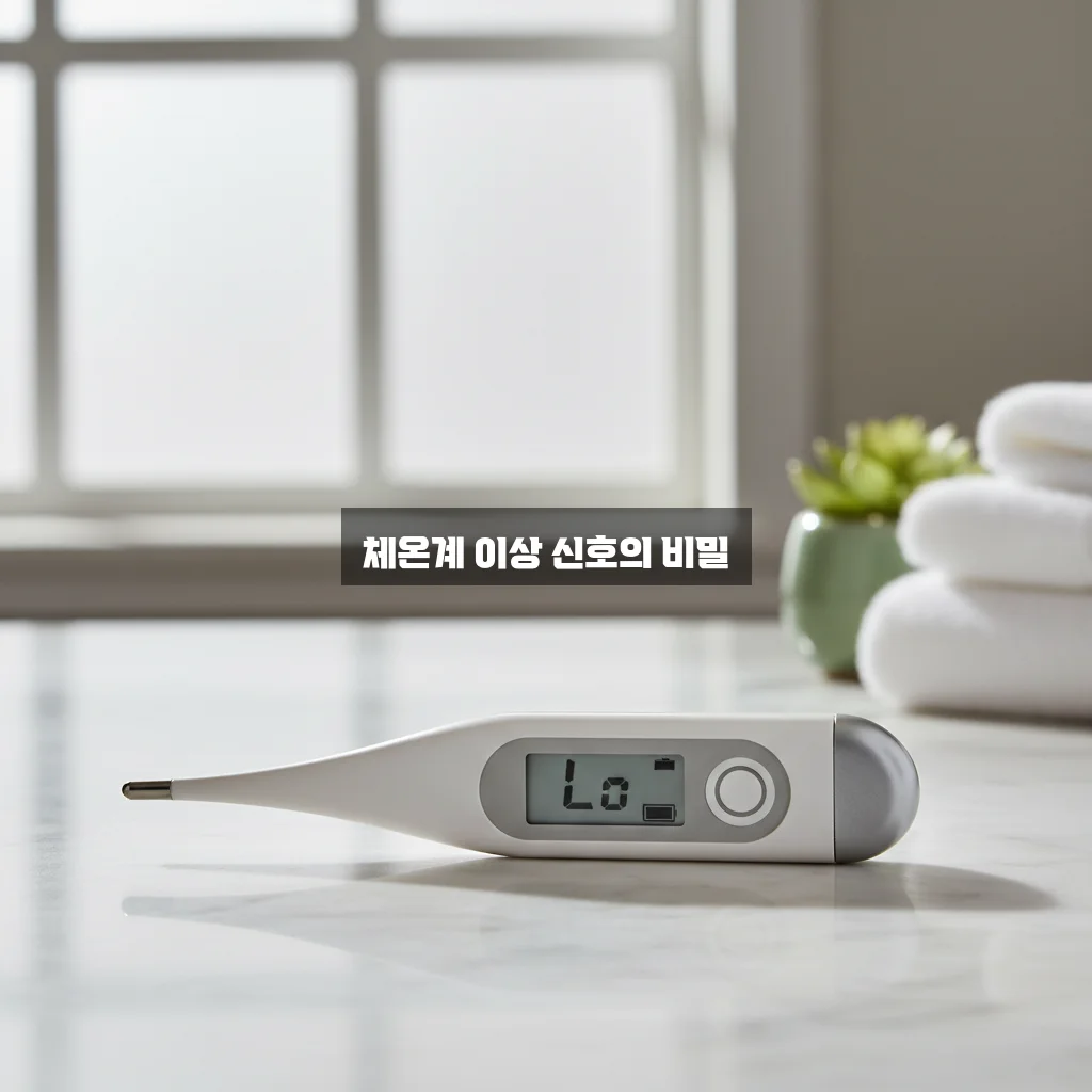 체온계 Lo 표시 및 측정 오류 관련 이미지 2