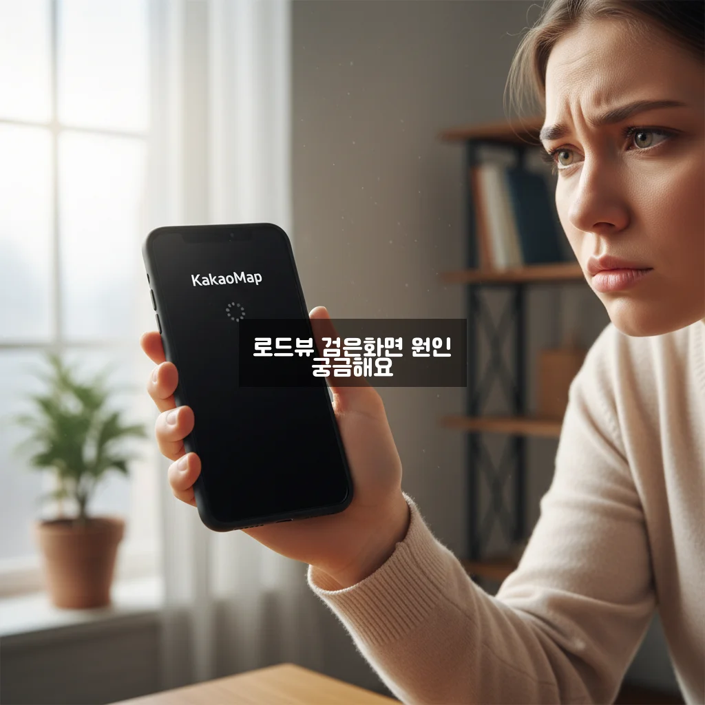 카카오맵 로드뷰 실행 안됨 검은 화면 관련 이미지 1