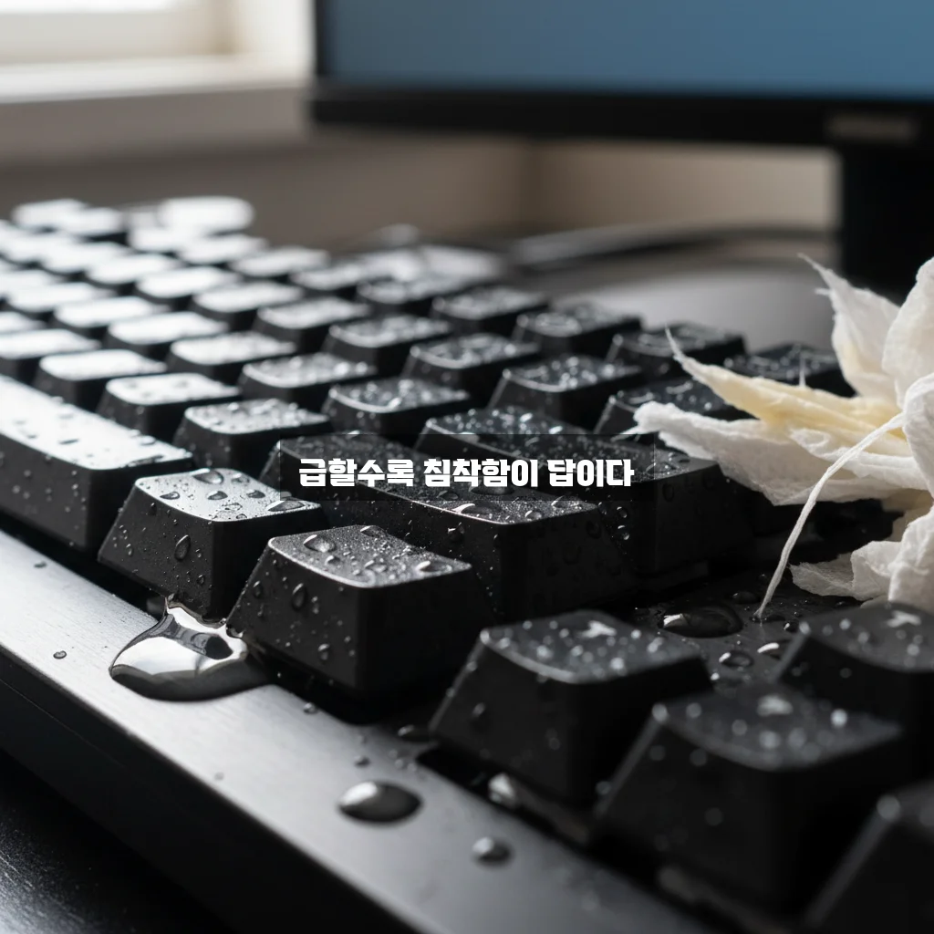 키보드 물 쏟았을 때 대처법 관련 이미지 2