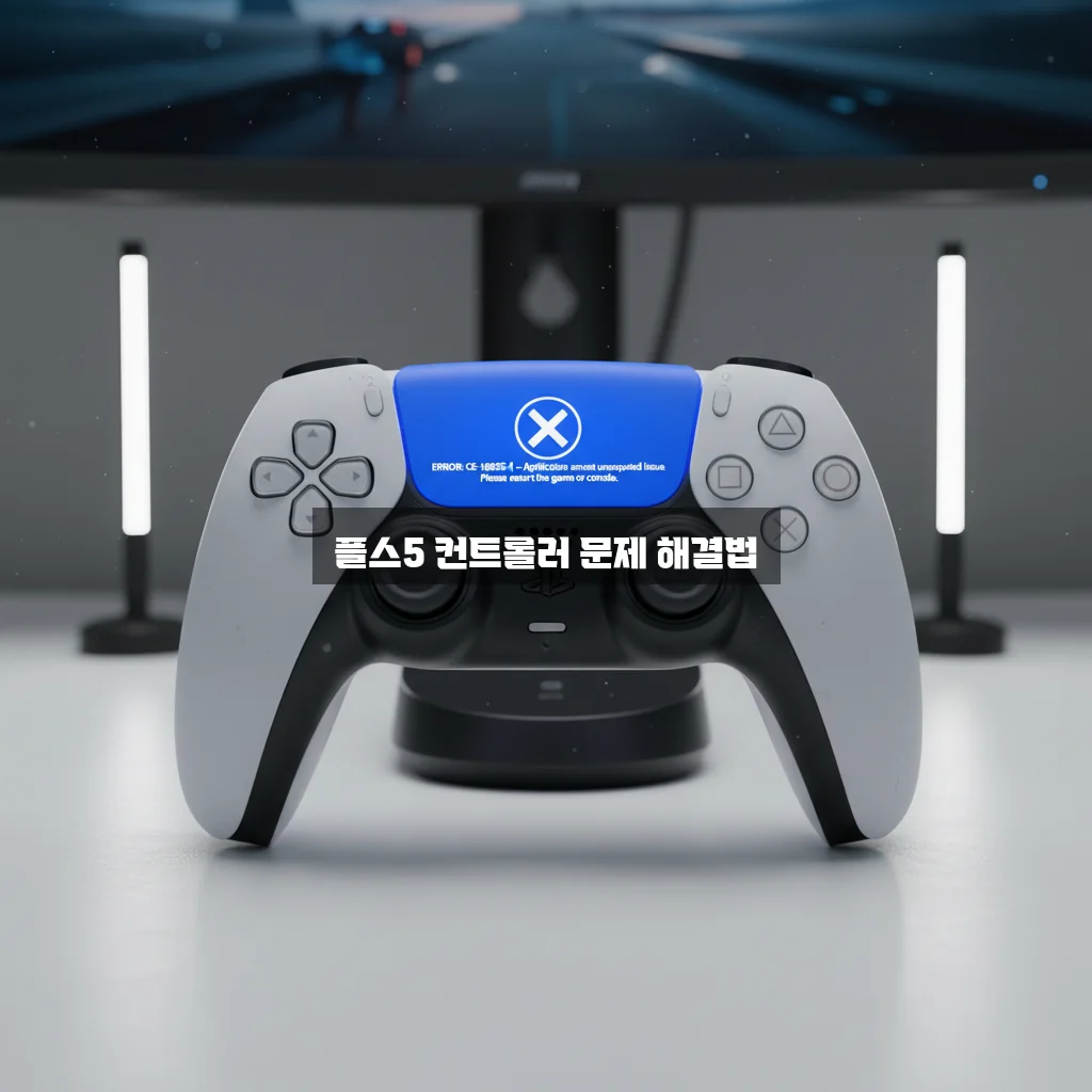 플스5 컨트롤러 쏠림 및 업데이트 오류 관련 이미지 1