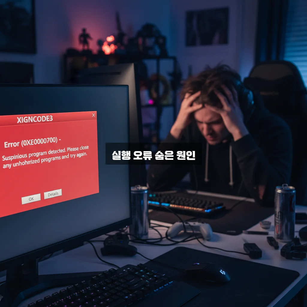 피파온라인4 실행 안됨 및 XIGNCODE 에러 관련 이미지 1