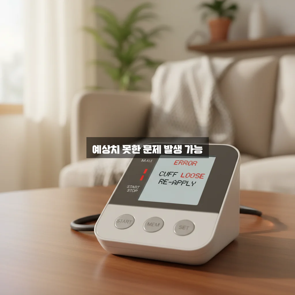 혈압계 에러(Err) 표시 원인 관련 이미지 2