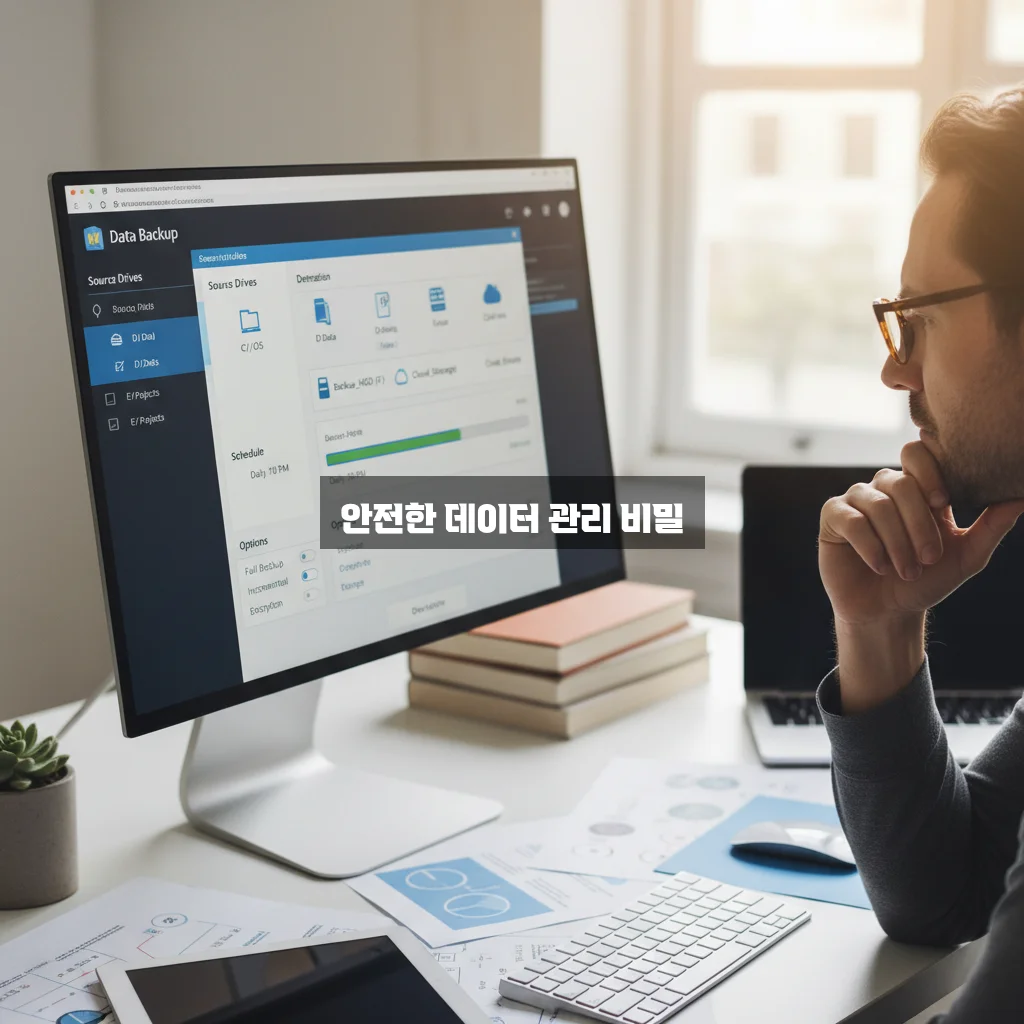 데이터 백업 완벽 설정 방법 알아보기 관련 이미지 1