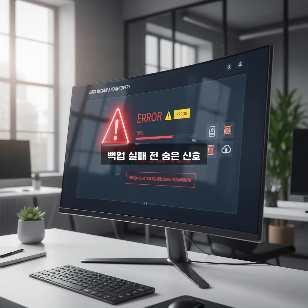데이터 백업 초기증상 완벽 정리 가이드 관련 이미지 1