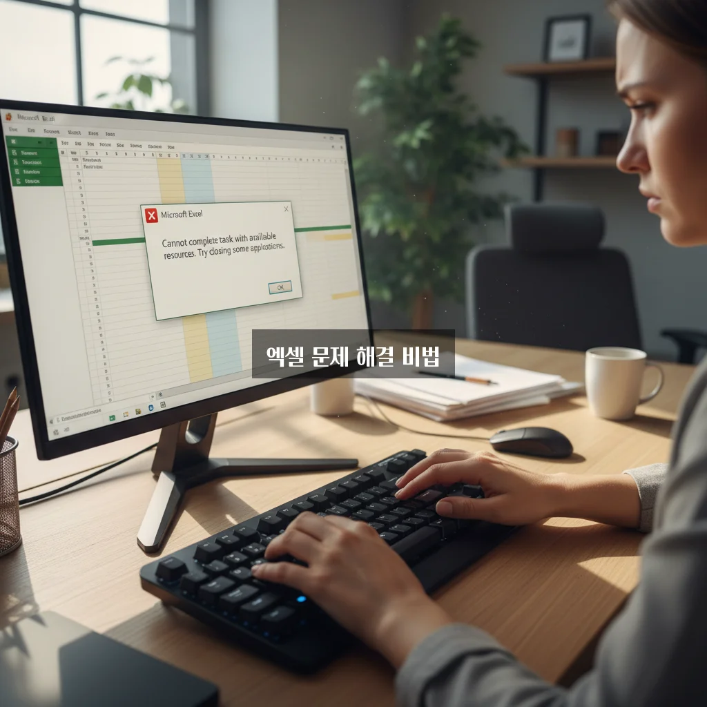 엑셀 오류 쉽고 빠른 복구 방법 완벽 정리 관련 이미지 1