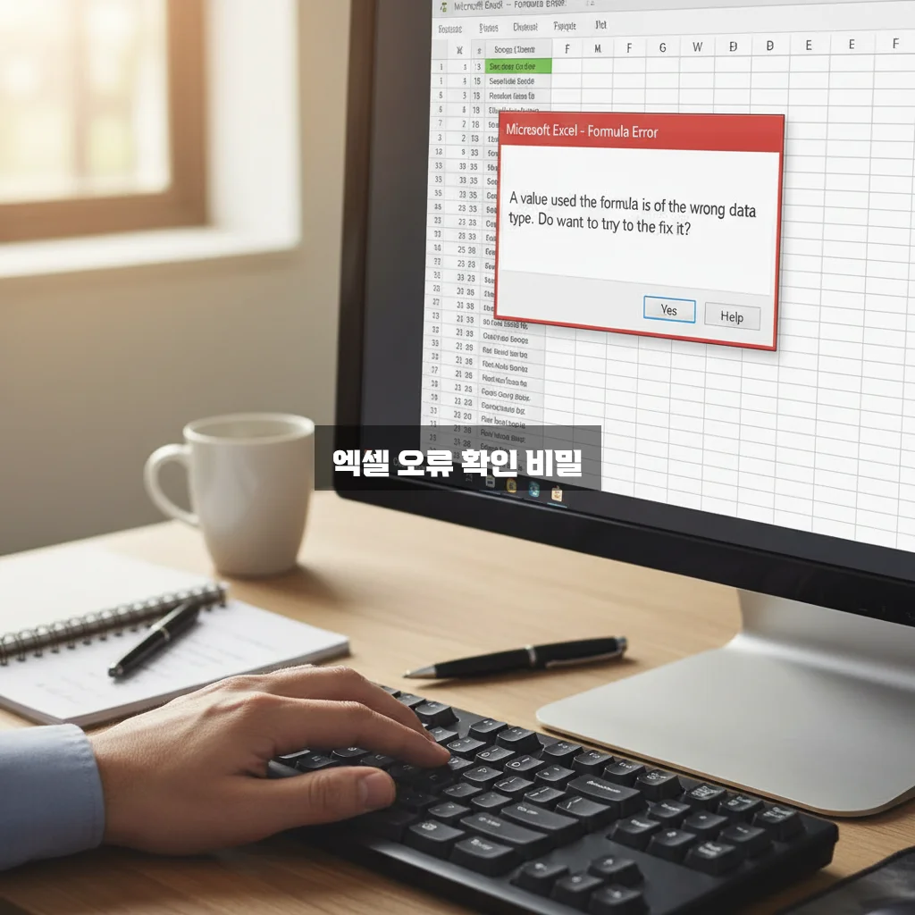 엑셀 오류 정상 여부 쉽게 확인하는 방법 알아보기 관련 이미지 2