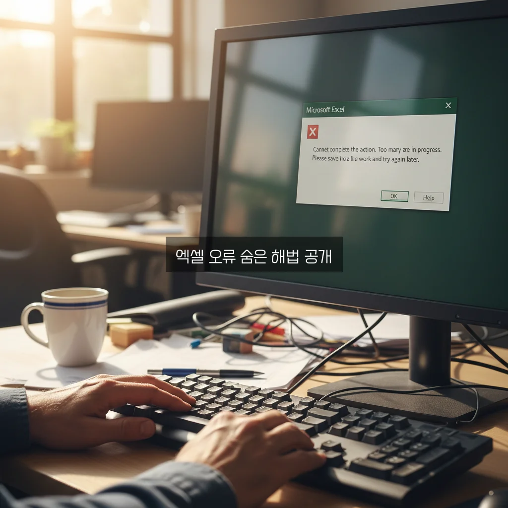 엑셀 오류 해결방법 완벽 정리 가이드 관련 이미지 1