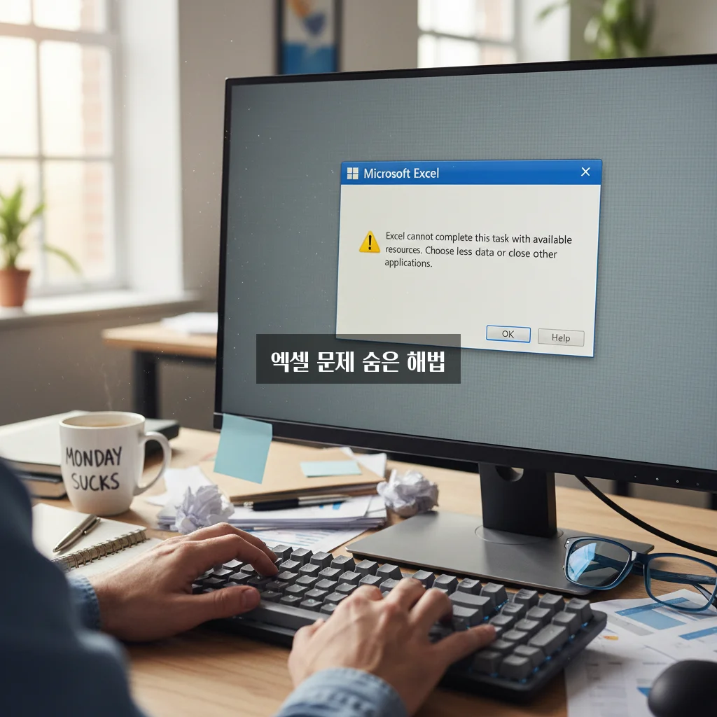 엑셀 오류 해결방법 완벽 정리 가이드 관련 이미지 2