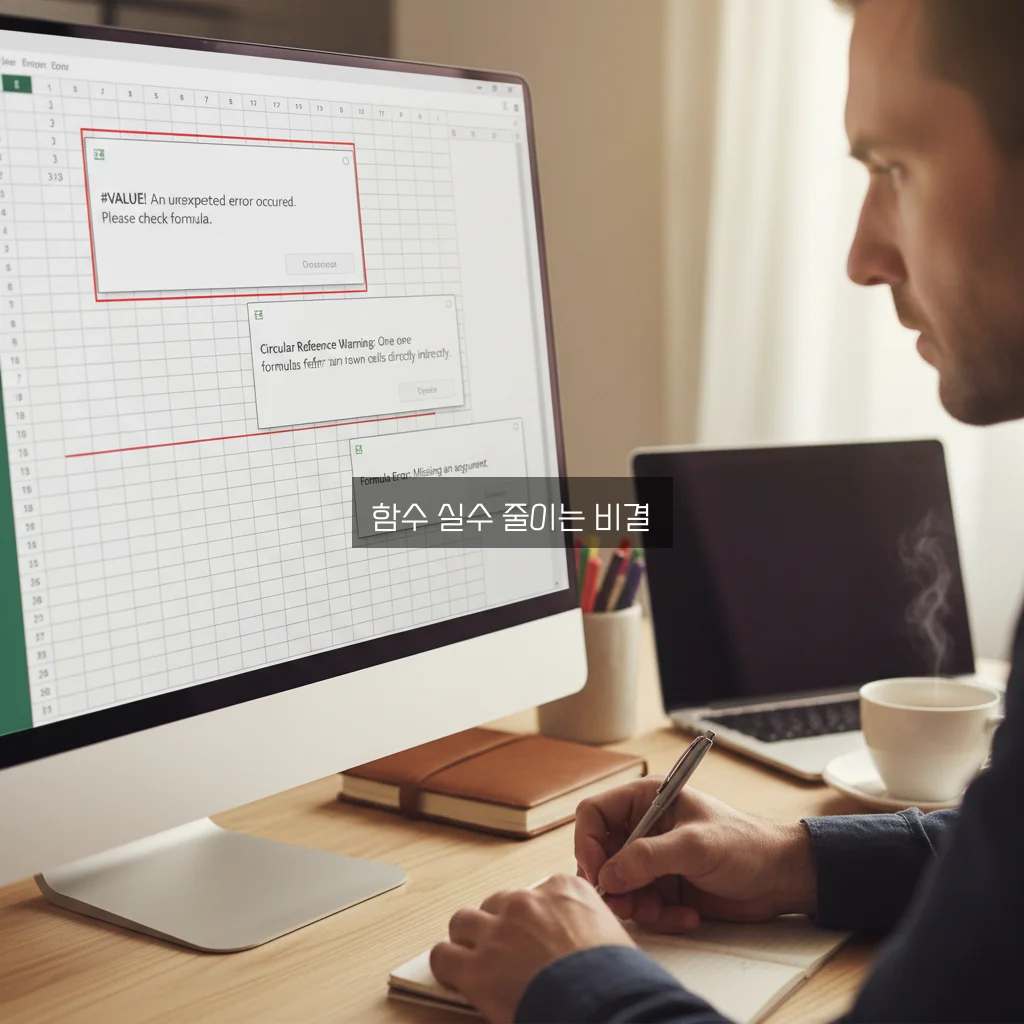 엑셀 함수 오류 예방 완벽 가이드 알아보기 관련 이미지 1