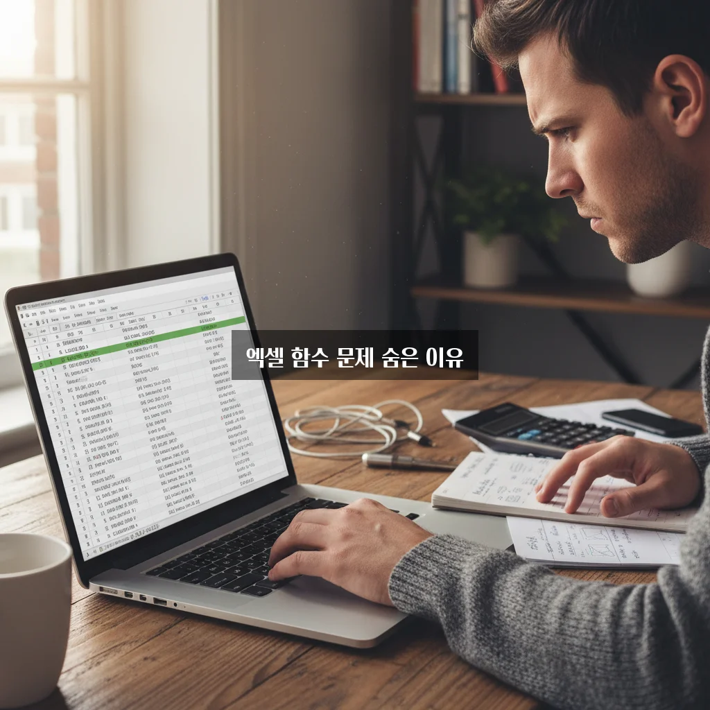 엑셀 함수 초기증상 원인과 해결방법 완벽 정리 관련 이미지 3