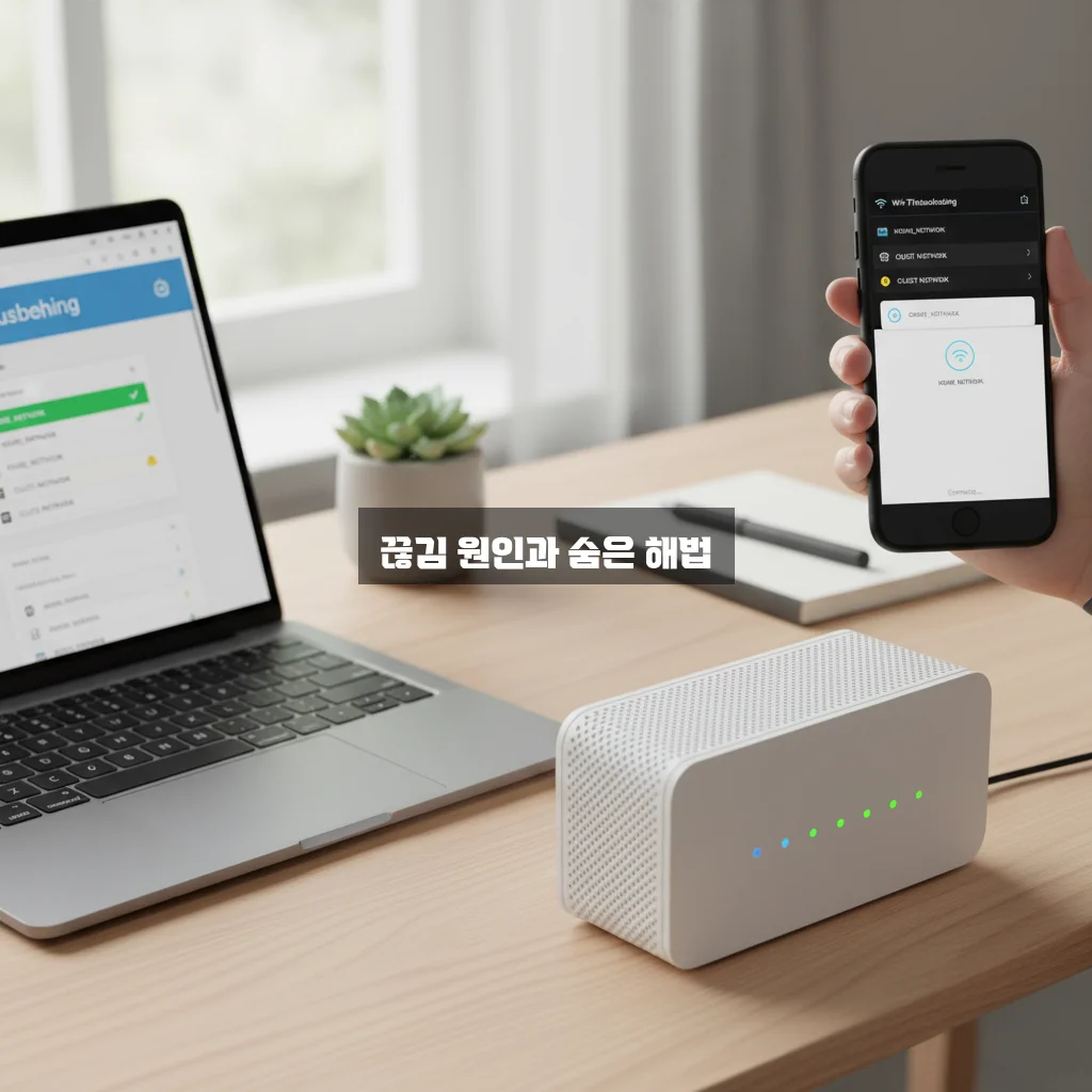 와이파이 끊김 문제 해결 설정 방법 완벽 정리 관련 이미지 1