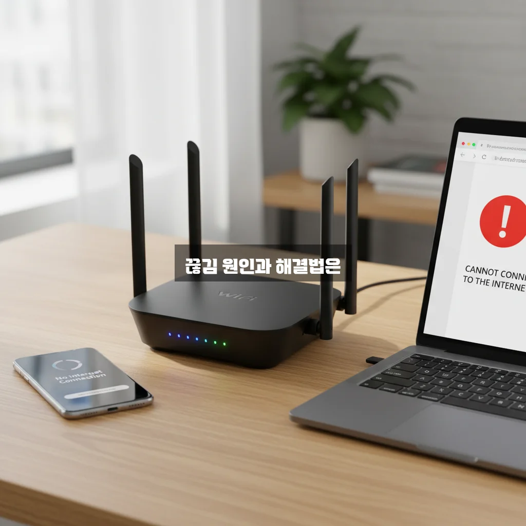 와이파이 끊김 주의사항 완벽 정리 가이드 관련 이미지 1