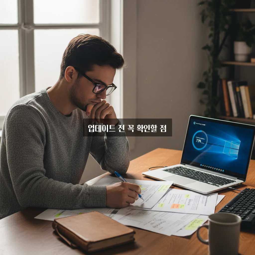 윈도우 업데이트 꼭 알아야 할 주의사항 완벽 정리 관련 이미지 1