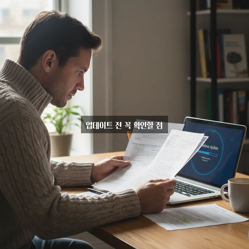 윈도우 업데이트 꼭 알아야 할 주의사항 완벽 정리 관련 이미지 3