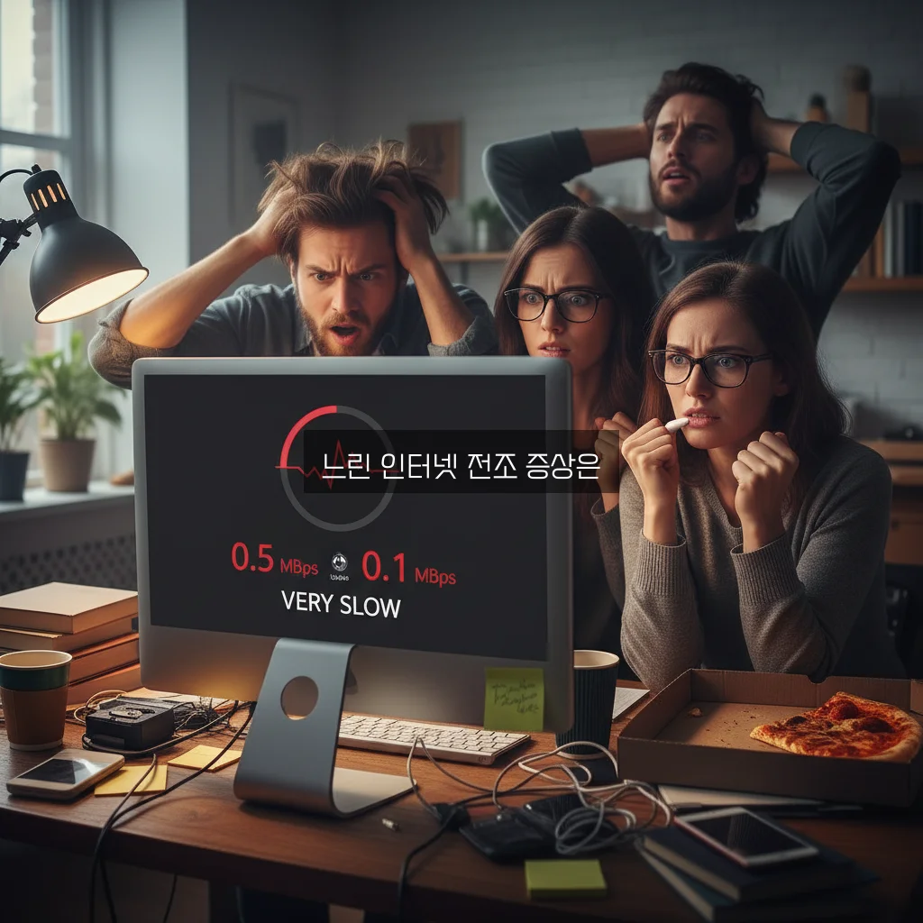인터넷 속도 저하 초기 증상 완벽 정리 알아보기 관련 이미지 3