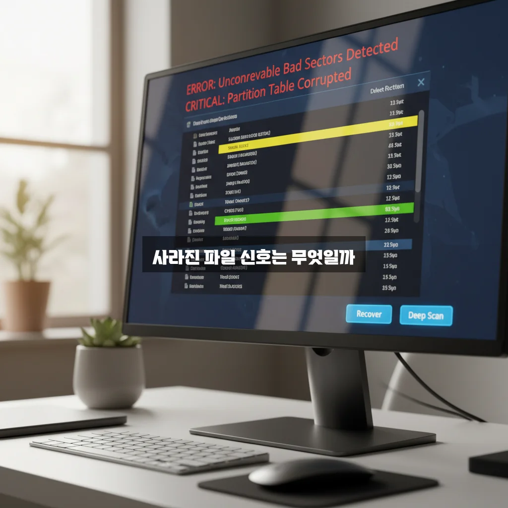파일 복구 초기증상 완벽 가이드 알아보기 관련 이미지 1